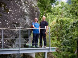 Jürgen Brigger und Django Wyssen