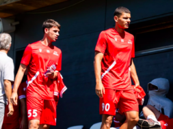 Noah Grognuz, Rayan Stoll, Pierrick Moulin und Noah Godwin