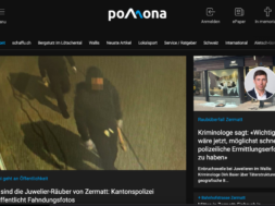Norbert Zengaffinen Pomona Walliser Bote Einbruch Zermatt
