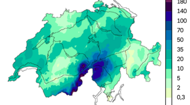 Räumliche Verteilung
