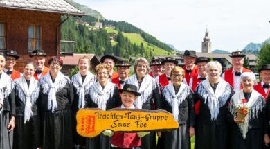 Tranchten-Tanzgruppe Saas-Fee