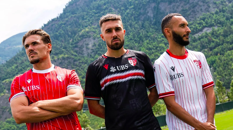 FC Sion mit neuen TrikosNeue Trikots für Saison heute erstmals im Einsatz