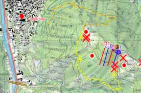 Veloweg Phönix aus der Asche Visp