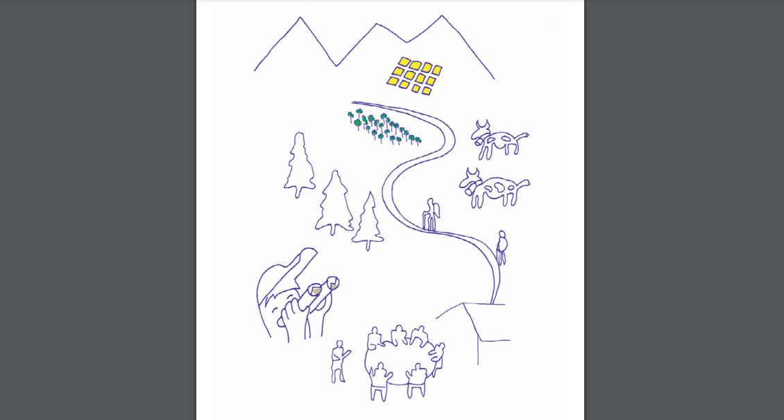 Von Feld zu FeldRaum bieten für Austausch und Gespräche