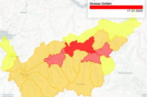 Waldbrandgefahr Wallis