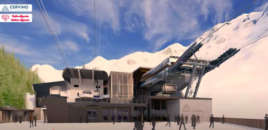 Neue 200-Millionen-Euro-Seilbahn zwischen Zermatt und Breuil-Cervinia geplantWeitere länderübergreifende Seilbahnverbindung am Matterhorn