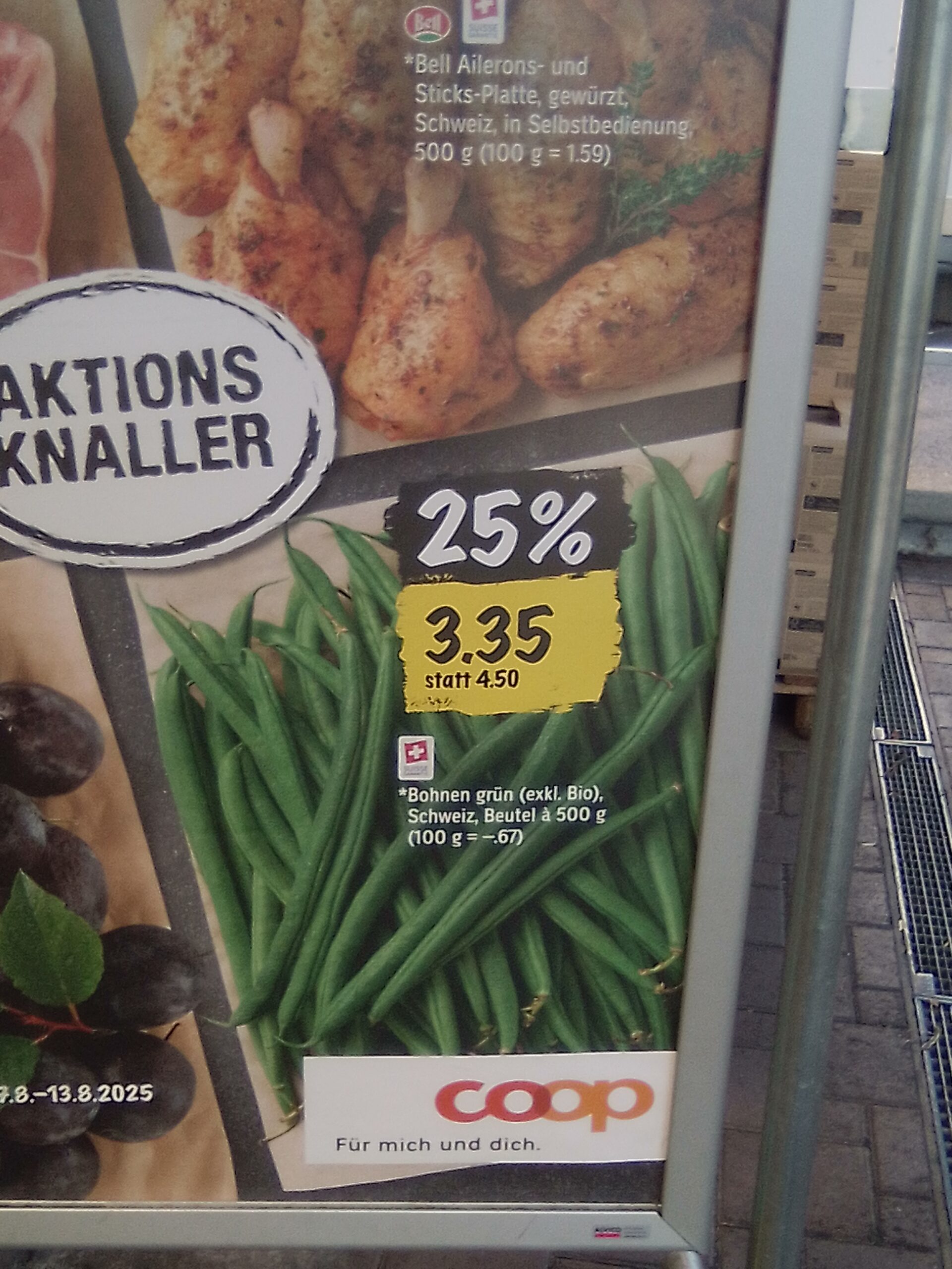 Weitgereistes Gemüse Lokal? Nicht die Bohne...