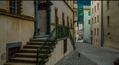 #Brig-Glis Eingang Schloß Brig