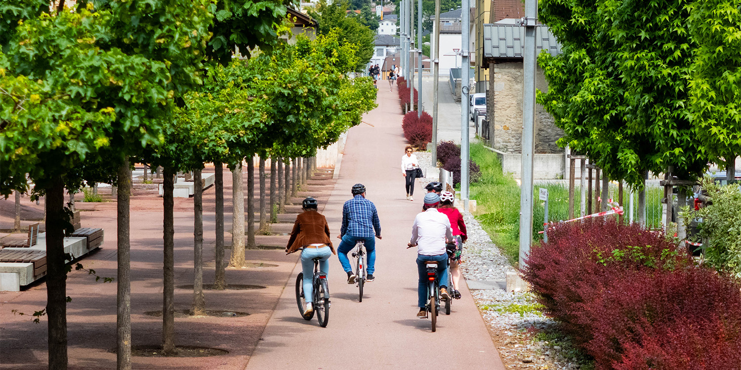 Oberwallis setzt aufs VeloVelo-Wettbewerb in der Agglomeration Brig-Visp-Naters