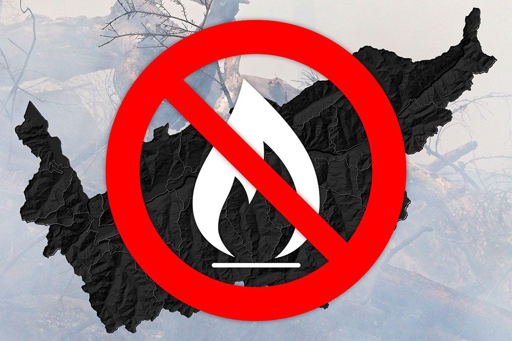 Sehr große Brandgefahr im WallisAllgemeines Feuerverbot im Freien