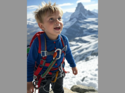 Kind auf dem #Matterhorn