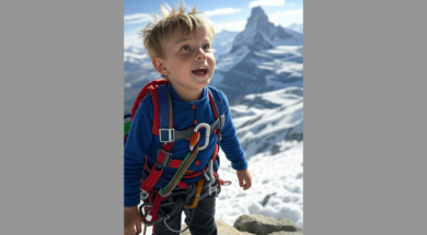 Kind auf dem #Matterhorn