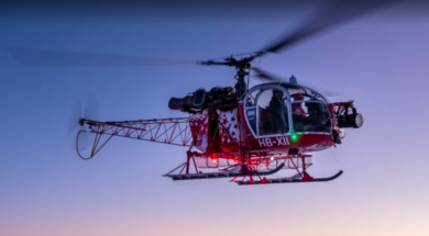 #Lama-Helikopter Air Zermatt
