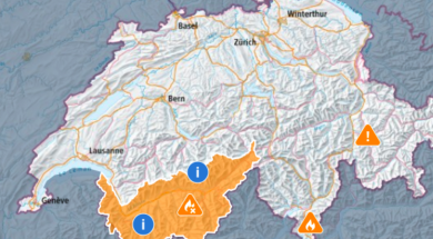 Brand Feuer Visp 1. September 2025