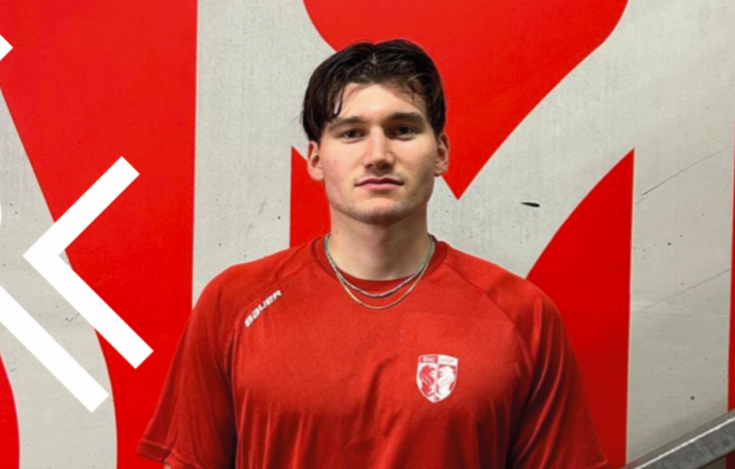 Nick Meile mit B-Lizenz beim EHC Visp21-jühriger Nachwuchsspieler kommt ins Wallis