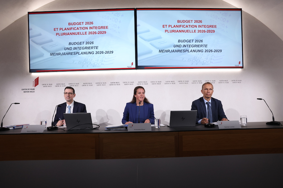 Kantonale Finanzverwaltung Wallis zum Budget 2026"Ein ausgeglichenes Budget, mit einem ehrgeizigen Investitionsprogramm und gezielten Prioritäten"