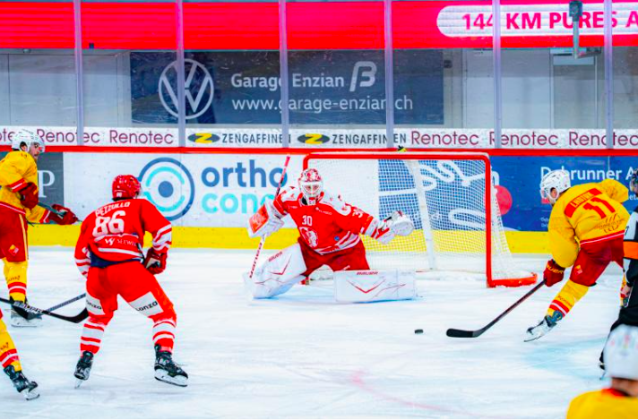 Der erste Sieg nach 6 NiederlagenVisp gewinnt 4:1