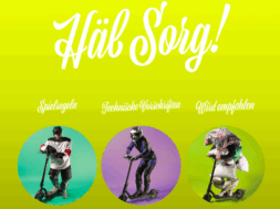 #E-Trottinetts Häb Sorg Kapo VS