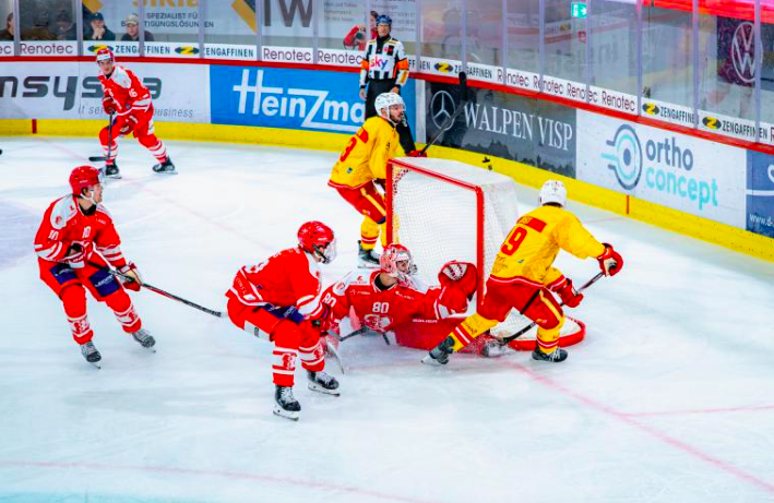 Schiffbruch im Cup – DerbyEHC Visp unterliegt gegen HC Siders 0:5