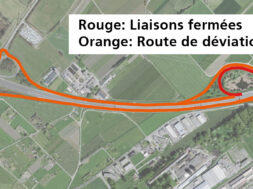 Graphique fermetures et déviations