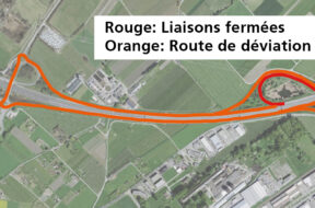 Graphique fermetures et déviations