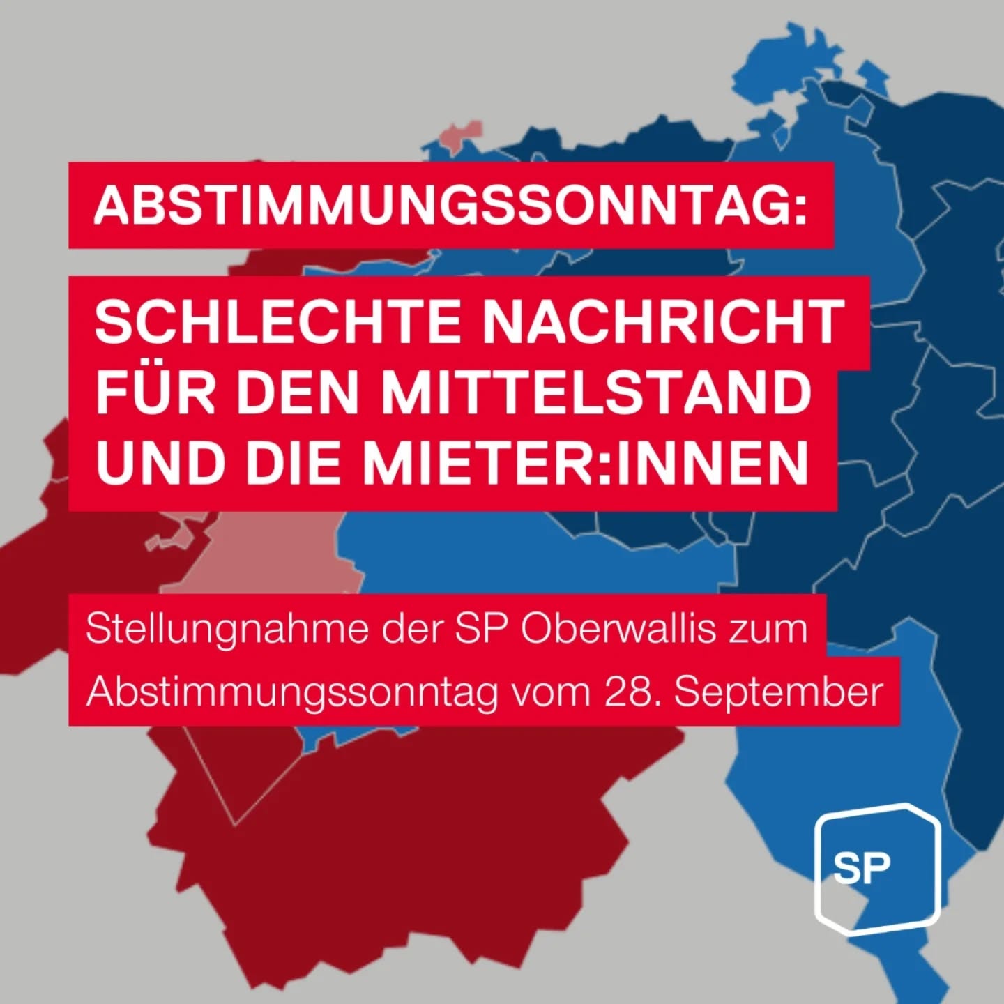 SP Oberwallis fordert schnelle Einführung einer Steuer für Zweitwohnungsbesitzer"Schlechte Nachricht für den Mittelstand und die Mieter"
