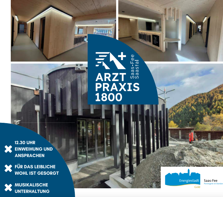 Einweihungsfeier Ärztehaus Saas-FeeOffizielle Eröffnungsfeier