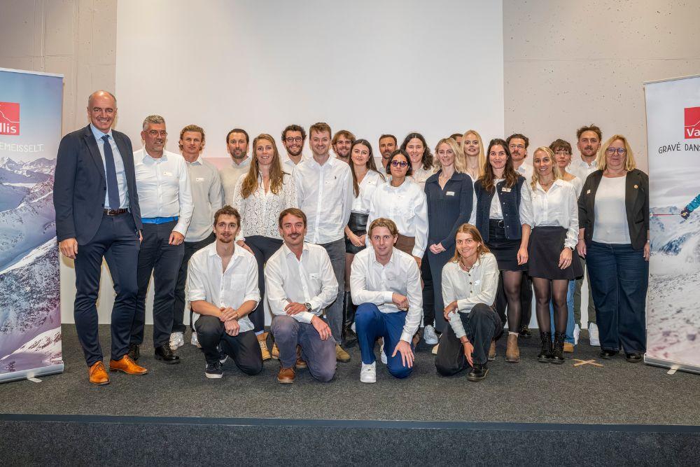 Bergberufe – 65 neue Absolventinnen und AbsolventenFeierliche Diplomübergabe im Welt-Natur-Forum in Naters