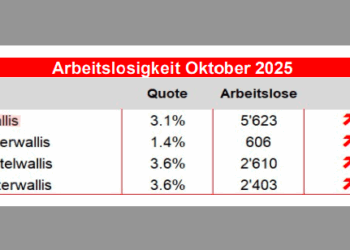 Die Lage auf dem Arbeitsmarkt im Oktober 2025Mehr Arbeitslose im Gastgewerbe und in der Landwirtschaft