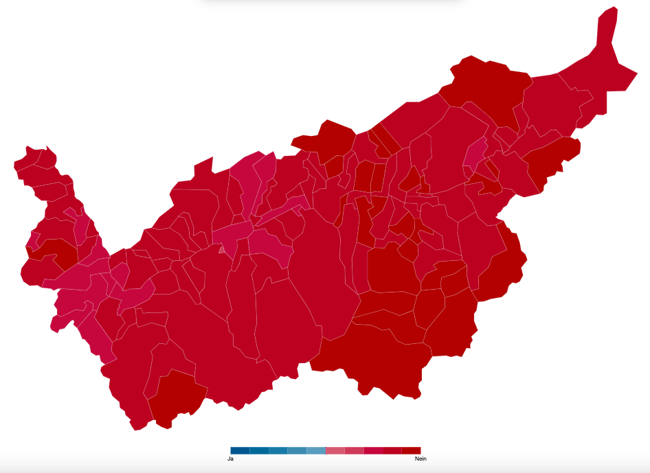 Volksinitiative „Für eine soziale Klimapolitik – steuerlich gerecht finanziert“ abgelehntKeine einzige Gemeinde mit einem Ja