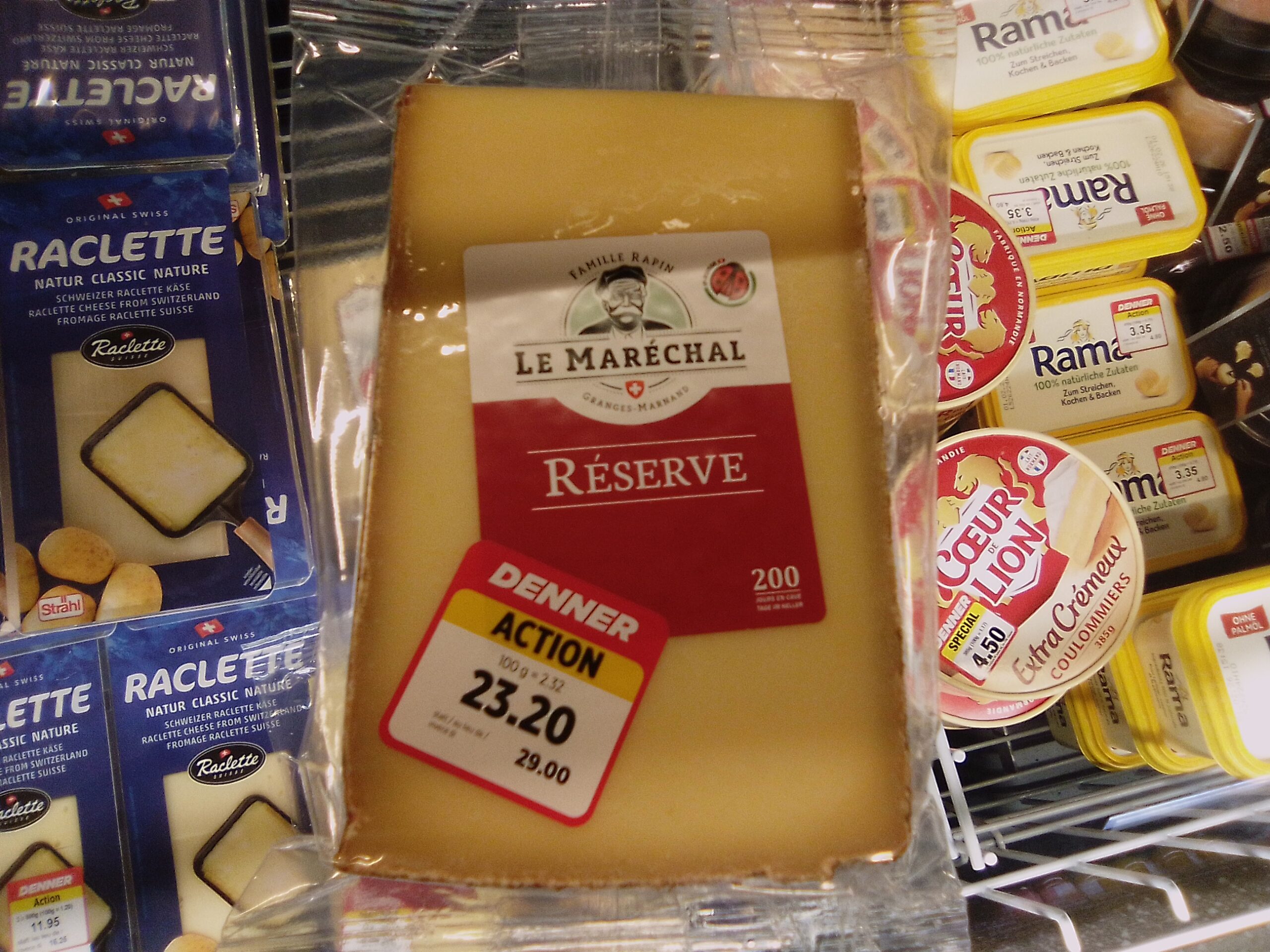 Neulich im Denner…«Teurer» Käse 