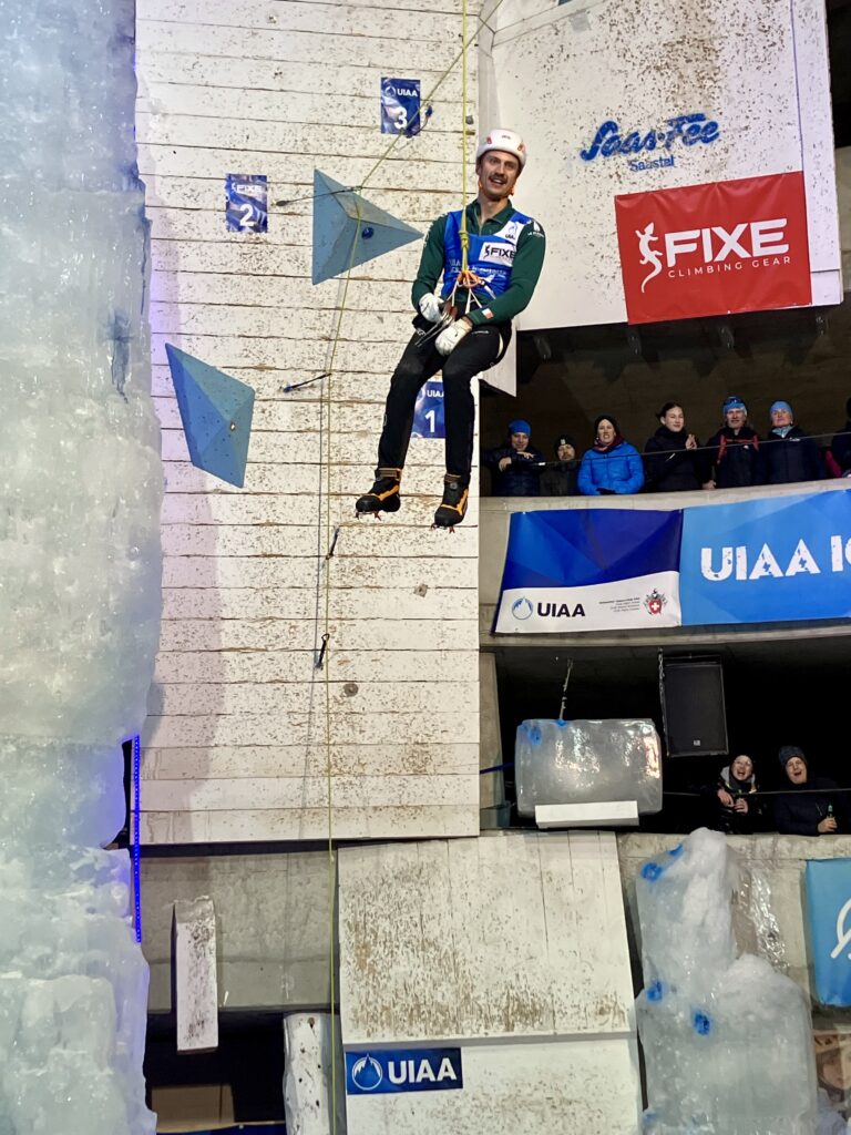 UIAA Ice Climbing World Cup in Saas-Fee