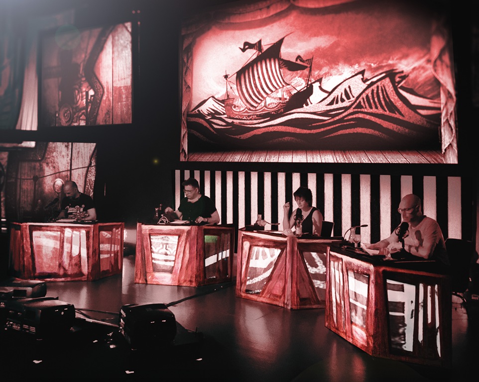 Der Elefantenmensch im La Poste VispLiterarisches Projektionskunst-Theater