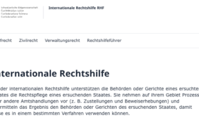 Rechtshilfe