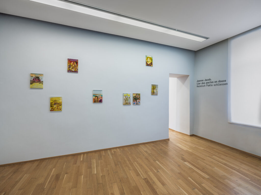 00-6. Jeanne Jacob. Lier des pactes en douce. Les grandes inspirations. Photo Musées cantonaux du Valais, Sion. Olivier Lovey