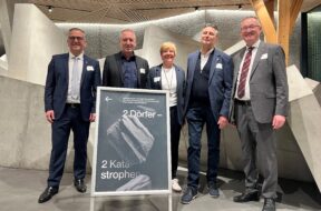 Bild 2_Sonderausstellung Bergsturzmuseum Gemeindepräsident Blatten Mathias Bellwald