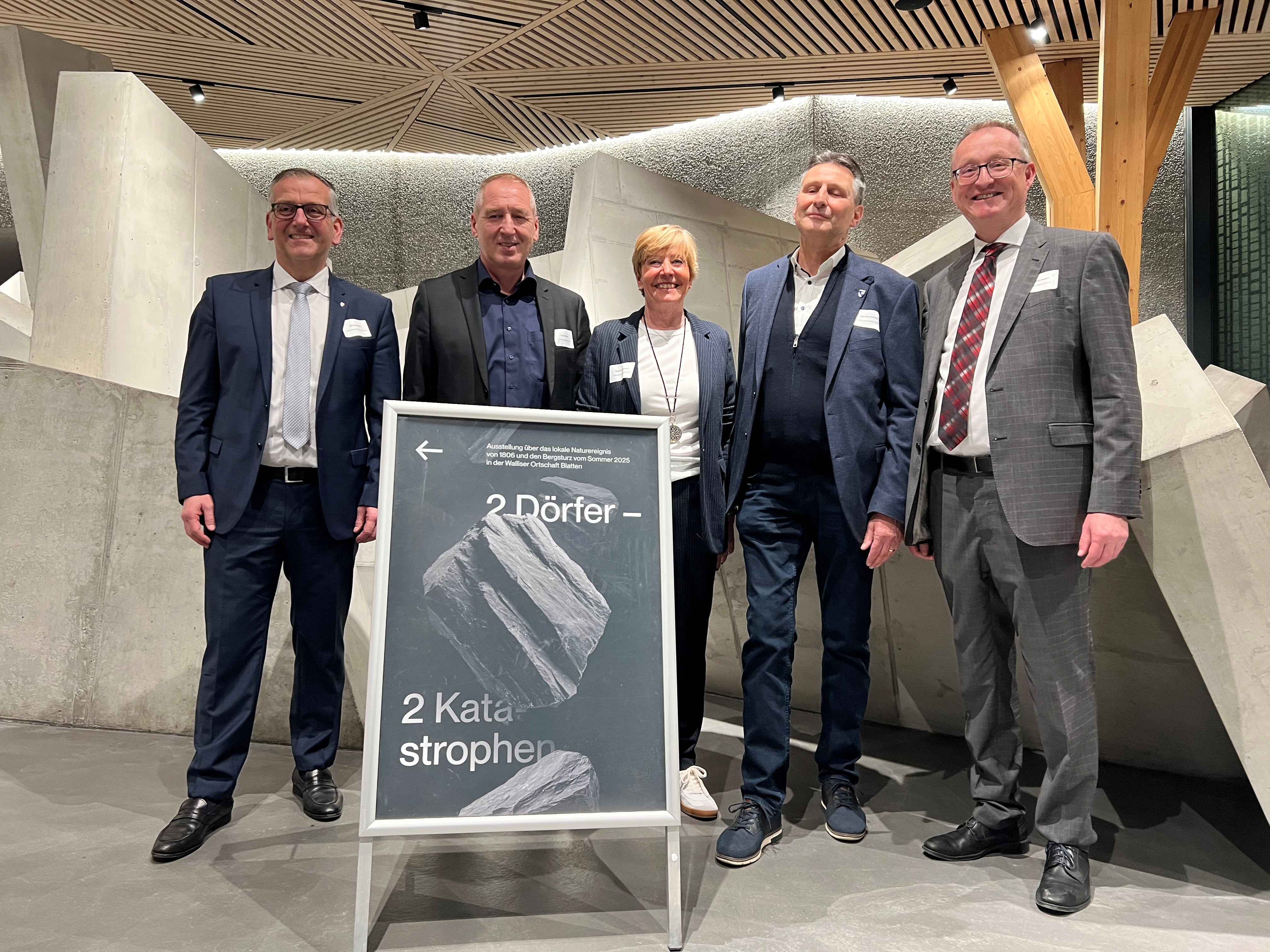 Neue Sonderausstellung «2 Dörfer – 2 Katastrophen»Erlebnishalle Bergsturz