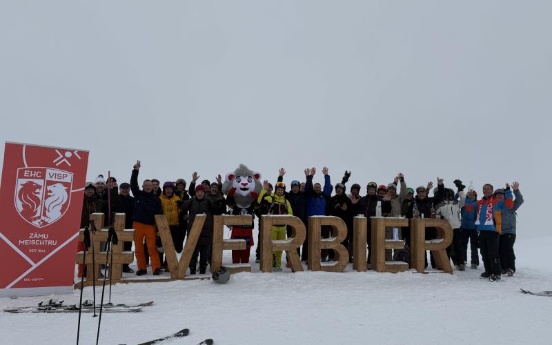 EHC Visp: Ski statt EishockeySkitag in Verbier