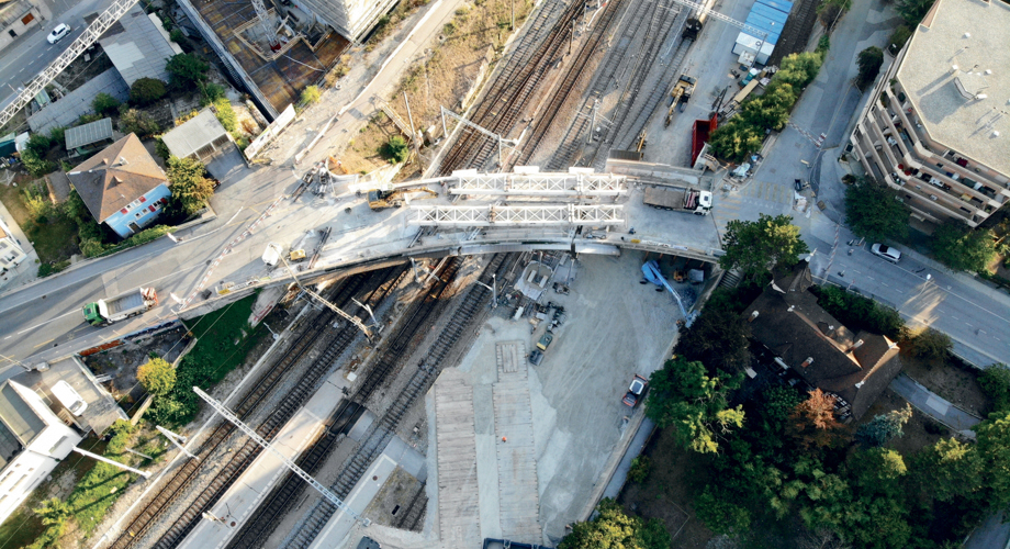 Beaulieu-Brücke Siders: Der Wiederaufbau beginntWichtiger Meilenstein für die Zukunft von Siders