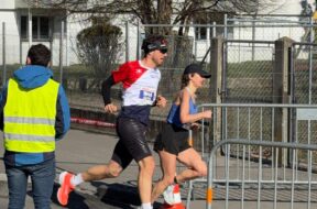 David Gundi auf der Zielgeraden