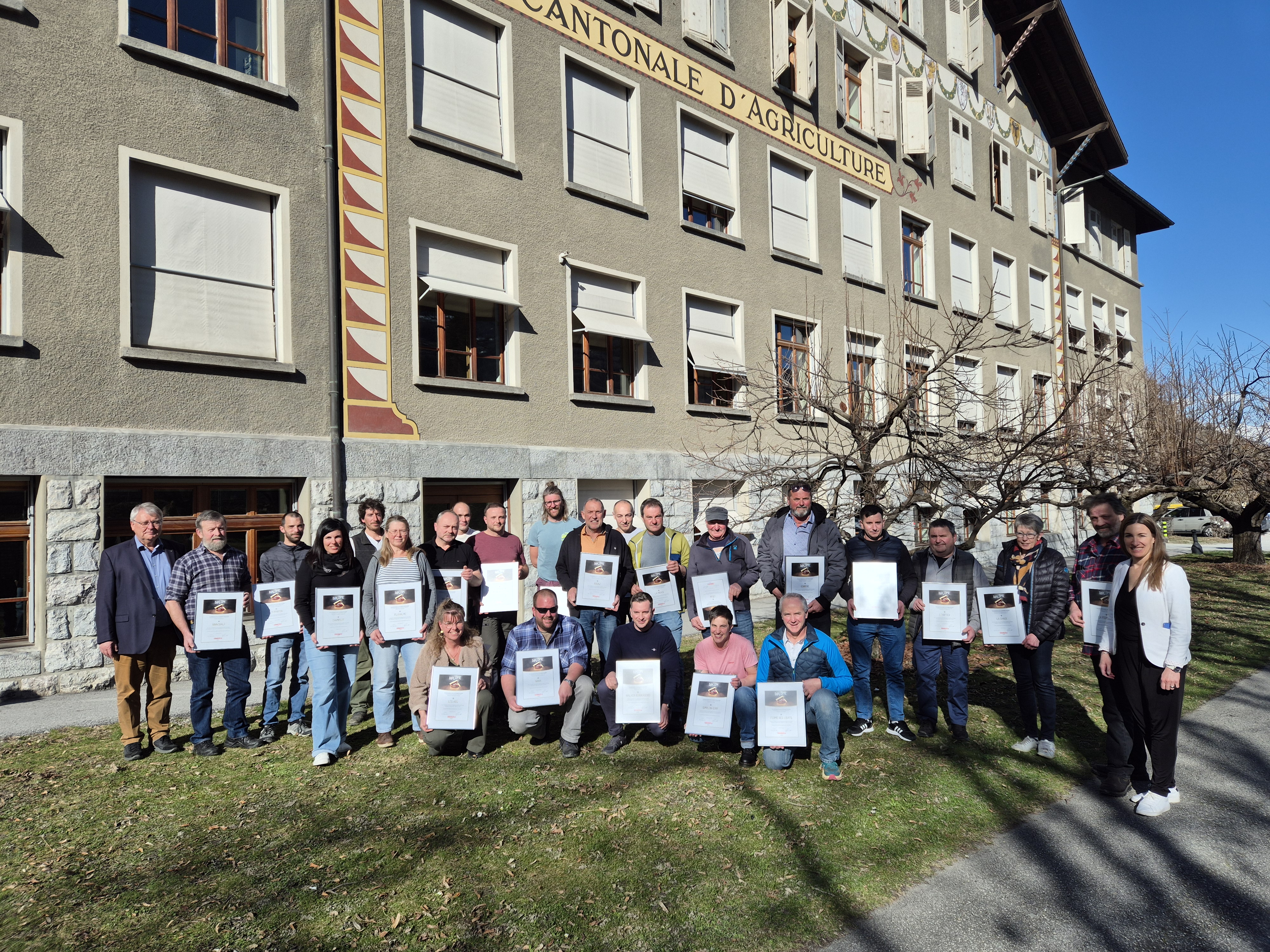 Sortenorganisation Walliser Raclette zeichnet ausAuszeichnungen für hervorragende Käsequalität 2025