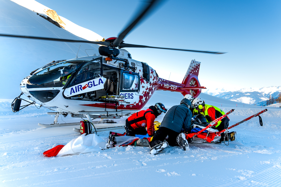 Rettungsbilanz 2025 der Air Glaciers: Anhaltend hohes EinsatzvolumenÜber 3’000 Einsätze – Hohe Grundauslastung