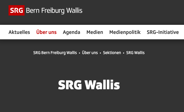 SRG Wallis: “Stimmbevölkerung sagt klar Nein zum medialen Kahlschlag”"Zugang zu verläßlicher Information sichergestellt"
