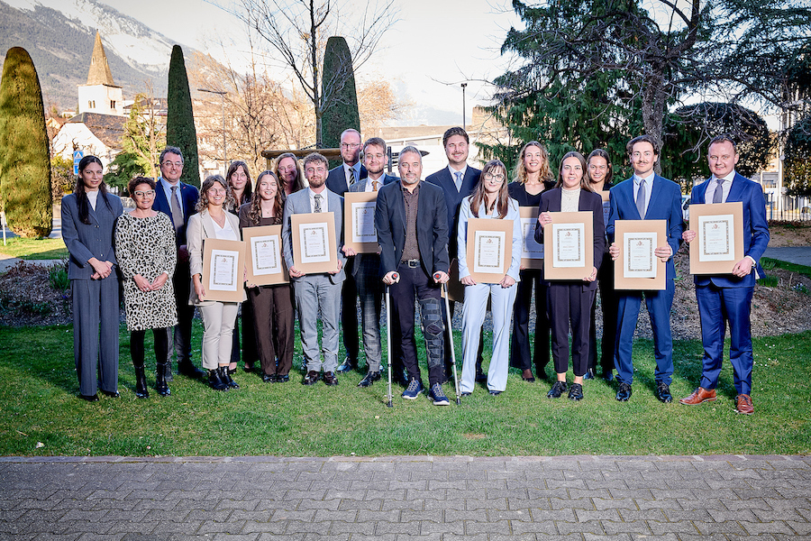 Verleihung der Anwalts- und Notariatsdiplome im Wallis12 neue Rechtsanwälte und 2 neue Notare im Wallis