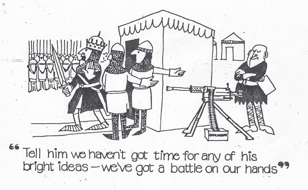 Von Bundesrat und VBS sträflich vernachlässigtDen Krieg der Zukunft andenken