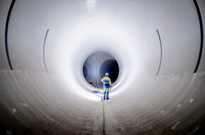 Triebwasserweg bei der Kaverne