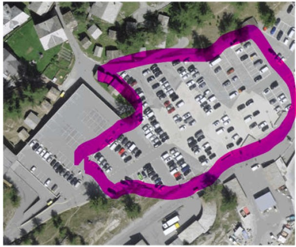 Parkplatz P1 in Saas-Fee wird gesperrtGroße Sanierungs-Arbeiten