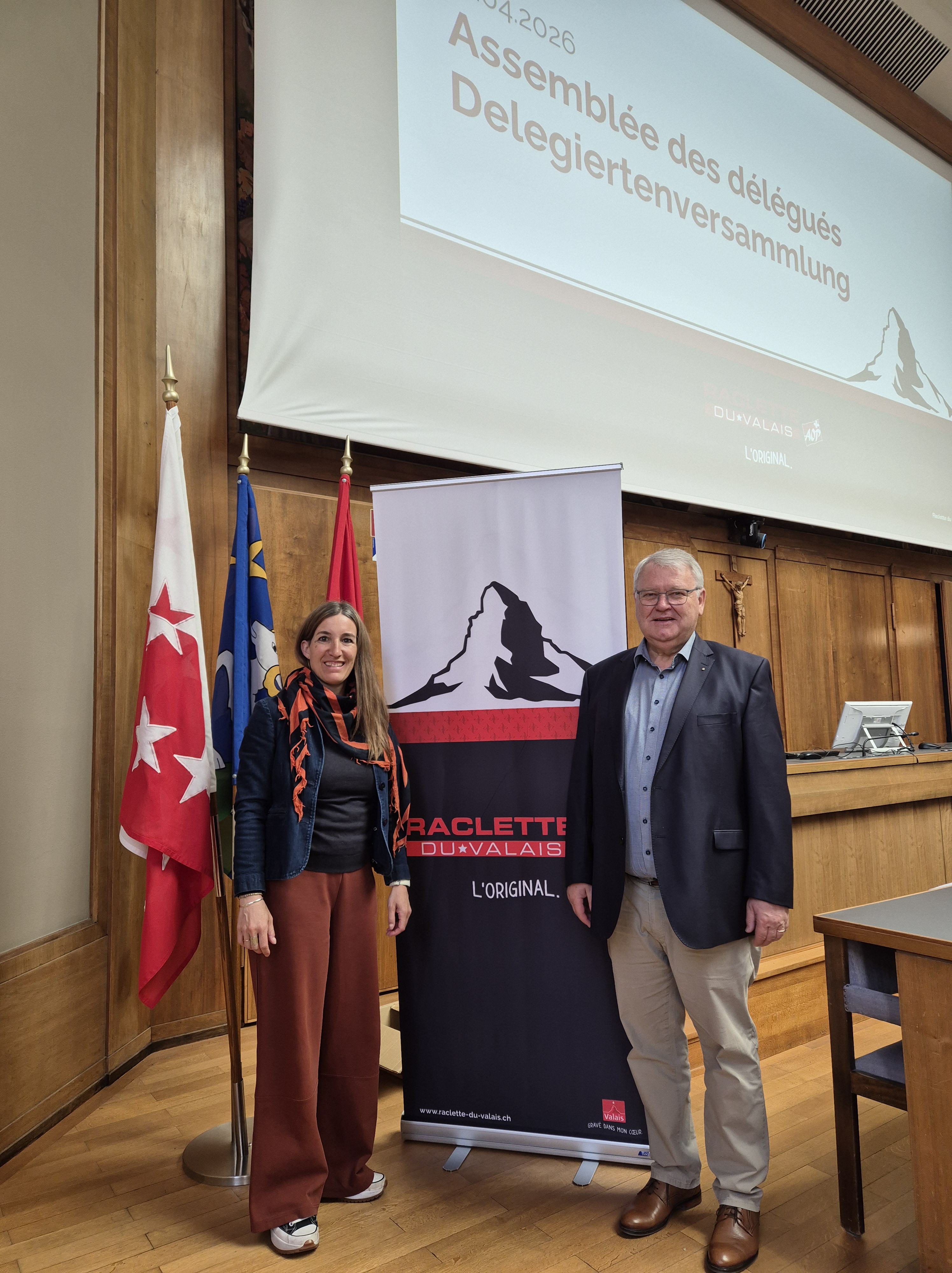 Delegiertenversammlung Raclette du Valais AOP vom 17. April 2026 in SittenErfolgreiches Geschäftsjahr und positiver Ausblick
