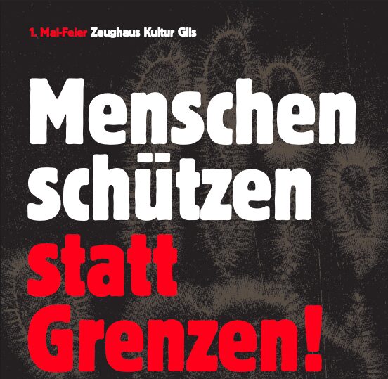 1. Mai 2026 – Tag der Arbeit im OberwallisUnia Oberwallis: "Menschen schützen statt Grenzen!"