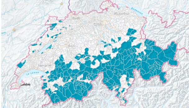 Nur wenige neue Gemeinden mit einem Zweitwohnungsanteil von über 20 Prozent331 Gemeinden in den Alpen dürfen keine Zweitwohnungen mehr bauen